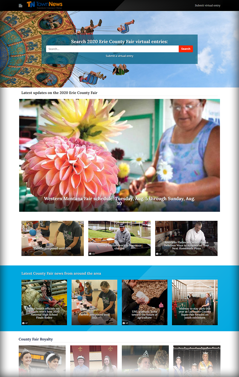 Screenshot: Virtual Fairs